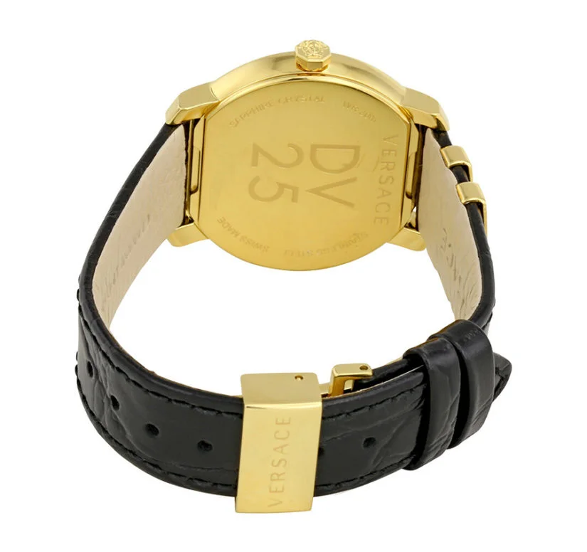 שעון Versace מקולקציית DV25 Black Dial, שעון לאישה, דגם VAM03-0016