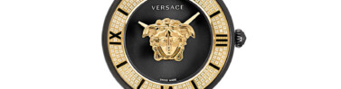 שעון Versace יוניסקס מקולקציית LA MEDUSA, משובץ יהלומים, דגם VE2R00922