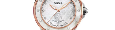 שעון DOXA לאישה עם פנינים וקריסטלים מקולקציית Oceanelle Treasure , דגם D151RMW