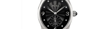 שעון לאישה DOXA מקולקציית Classic Sapphire, דגם 458.15.103D.04BL