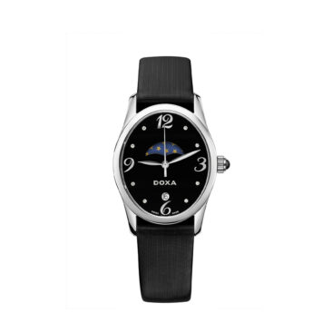 שעון לאישה DOXA מקולקציית Classic Sapphire, דגם 459.15.103D.04BL