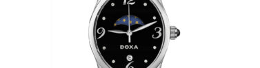 שעון לאישה DOXA מקולקציית Classic Sapphire, דגם 459.15.103D.04BL