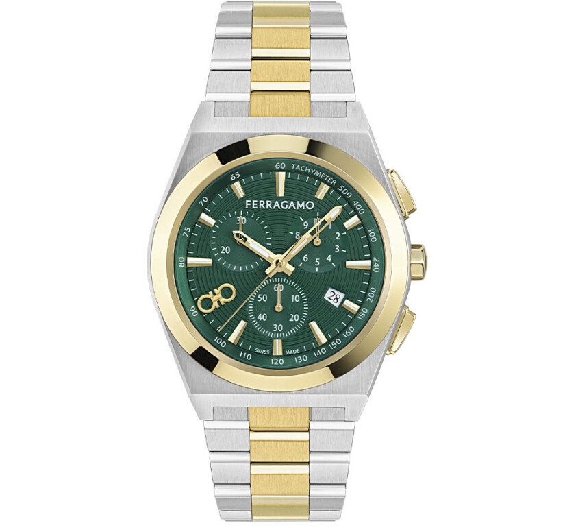 שעון Ferragamo מקולקציית Vega Upper East Chrono, שעון לגבר ,דגם SFVA00424