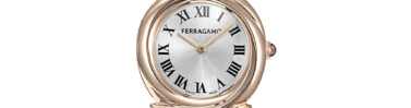 שעון Ferragamo מקולקציית Twisted Gancini, שעון לאישה ,דגם SFVB00524