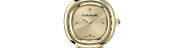 שעון Ferragamo מקולקציית Double Gancini Jewel, שעון לאישה ,דגם SFZA00224