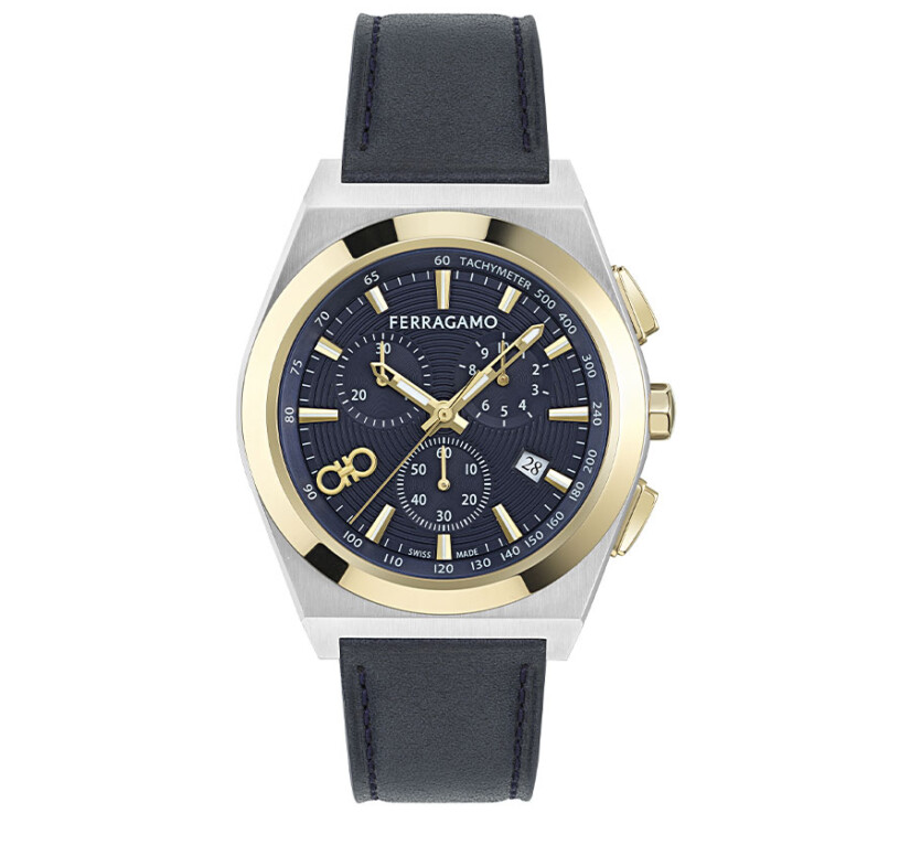 שעון Ferragamo מקולקציית Vega Upper East Chrono, שעון לגבר ,דגם SFVA00224