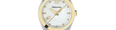 שעון Ferragamo מקולקציית Vega New Diamond, שעון לאישה עם ויהלומים ,דגם SFKJ01324