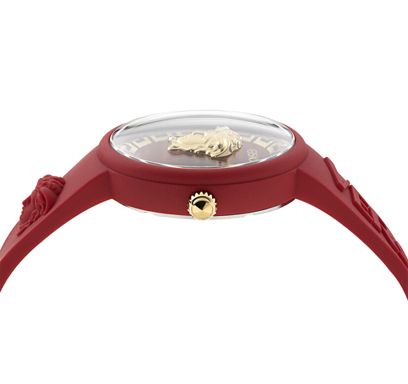 שעון Versace מקולקציית Medusa Pop Silicone Watch, שעון לאישה ,דגם VE8J00324