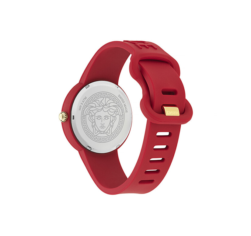 שעון Versace מקולקציית Medusa Pop Silicone Watch, שעון לאישה ,דגם VE8J00324