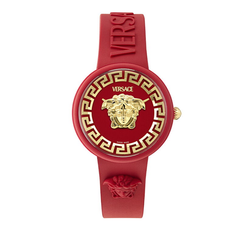 שעון Versace מקולקציית Medusa Pop Silicone Watch, שעון לאישה ,דגם VE8J00324