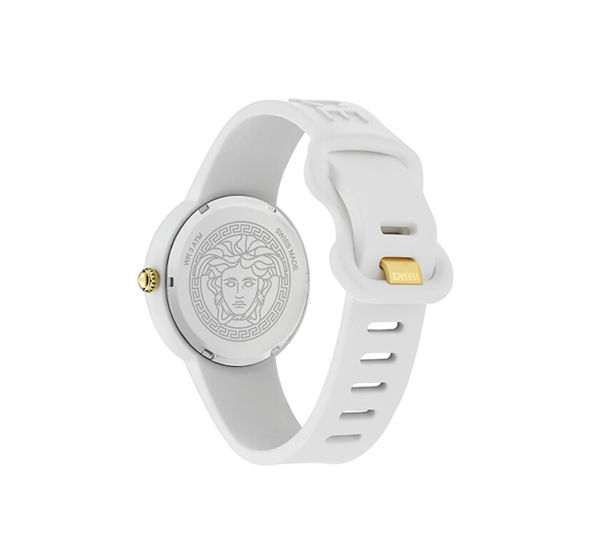 שעון Versace מקולקציית Medusa Pop Silicone Watch, שעון לאישה ,דגם VE8J00524