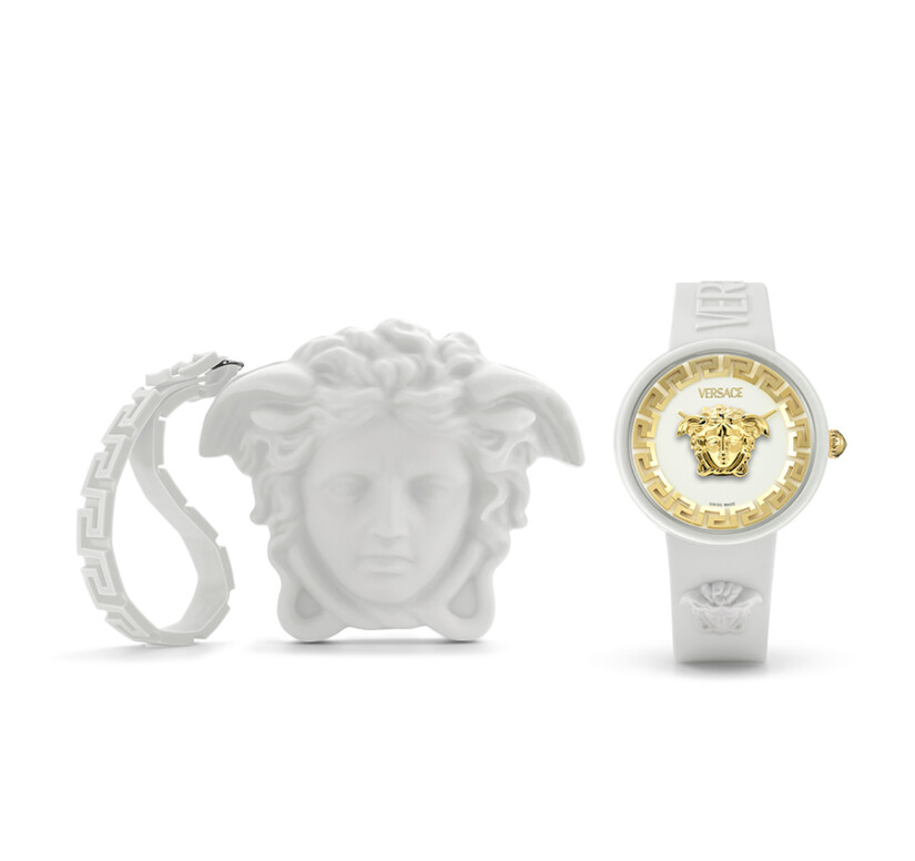 שעון Versace מקולקציית Medusa Pop Silicone Watch, שעון לאישה ,דגם VE8J00524