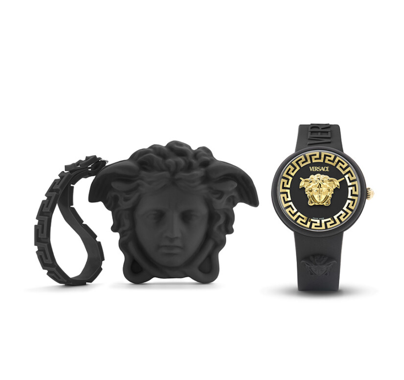 שעון Versace מקולקציית Medusa Pop Silicone Watch, שעון לאישה ,דגם VE8J00624