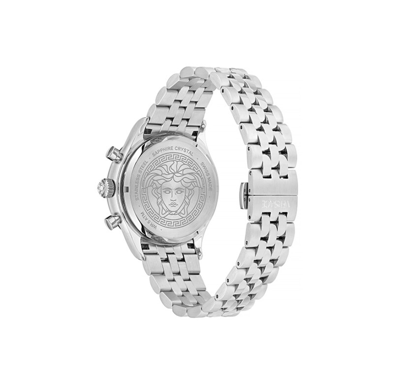 שעון Versace מקולקציית Hellenyium Chrono Petite Bracelet, שעון לגבר ,דגם VECFA0124