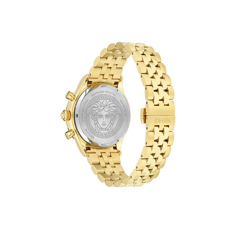 שעון Versace מקולקציית Hellenyium Chrono Petite Bracelet, שעון לגבר ,דגם VECFA0424