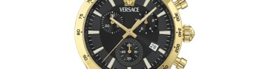 שעון Versace מקולקציית Hellenyium Chrono Petite Bracelet, שעון לגבר ,דגם VECFA0524