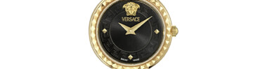 שעון Versace מקולקציית Greca Goddess Petite, שעון לאישה מגיע עם עגילים תואמים של Versace, דגם VEDFA0524