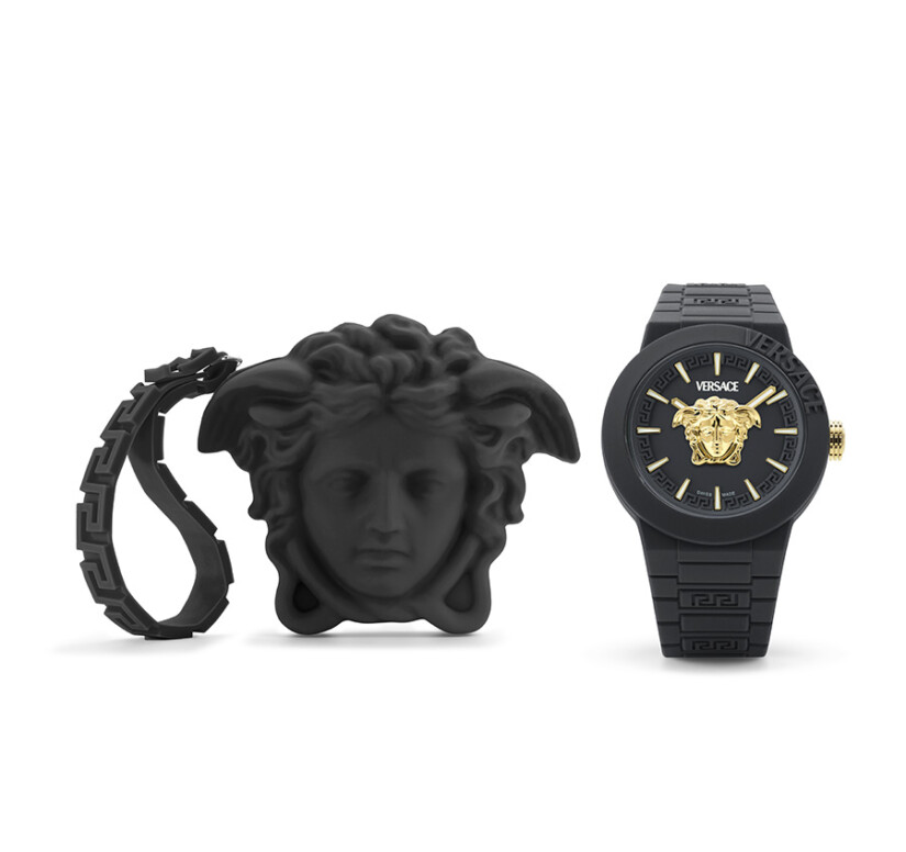 שעון Versace מקולקציית V-Pop Silicone, שעון לגבר ,דגם VEEFA0424