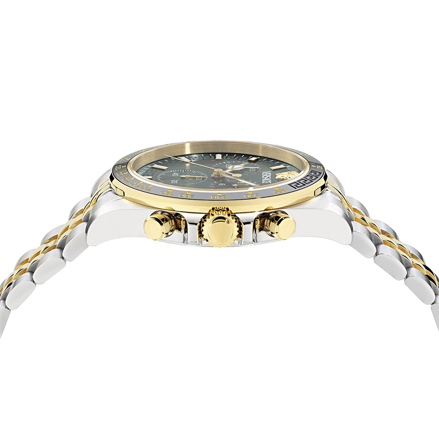 שעון Versace מקולקציית Greca Chrono Wave, שעון לגבר ,דגם VE0H00425